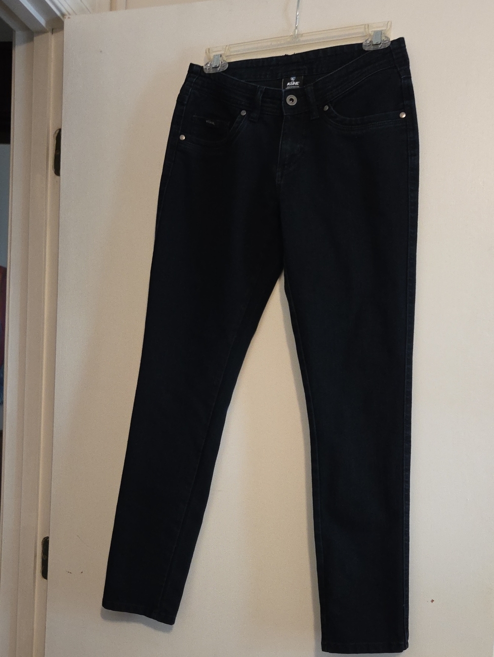 Kuhl Dark Black Skinny Jeans Low Rise